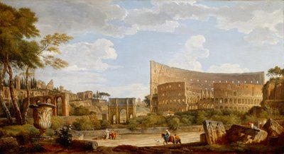 View of the Colosseum by Giovanni Paolo Pannini