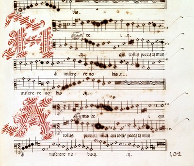 Agnus Dei of the Mages of Mantua by Giovanni Pierluigi da Palestrina by Giovanni Pierluigi da (after) Palestrina