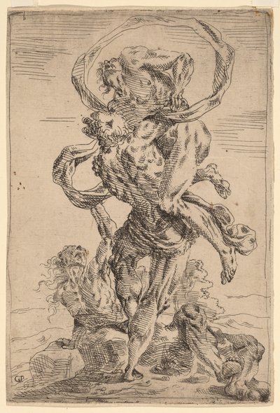 Hercules and Antaeus by Giovanni Pietro Possenti