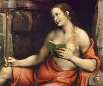 Penitent Saint Mary Magdalene by Giovanni Pietro Rizzoli Giampietrino