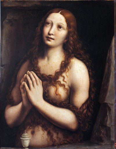 Repentant Mary Magdalene by Giovanni Pietro Rizzoli Giampietrino