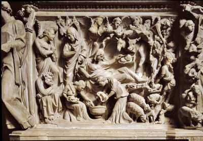 The Annunciation and the Nativity by Giovanni Pisano
