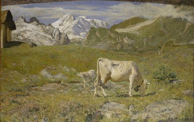 Spring Pastures by Giovanni Segantini