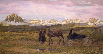 Return to Homeland by Giovanni Segantini