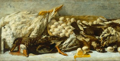 Still life by Giovanni Segantini
