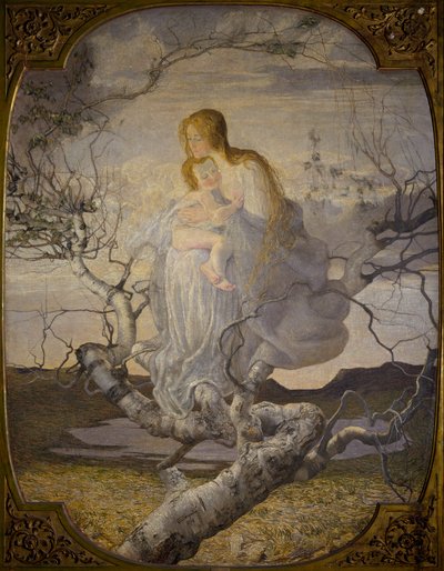The Angel of Life by Giovanni Segantini