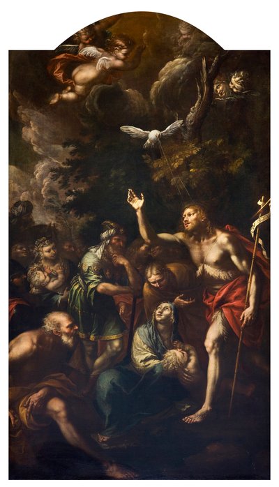 The Prediction of Saint John the Baptist (1666) by Giovanni Stefano (1608 89) Danedi