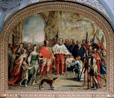 James I of Cyprus is released by the doge of Genoa Leonardo Montaldo, in 1383 by Giovanni and Tagliafichi Emanuele David