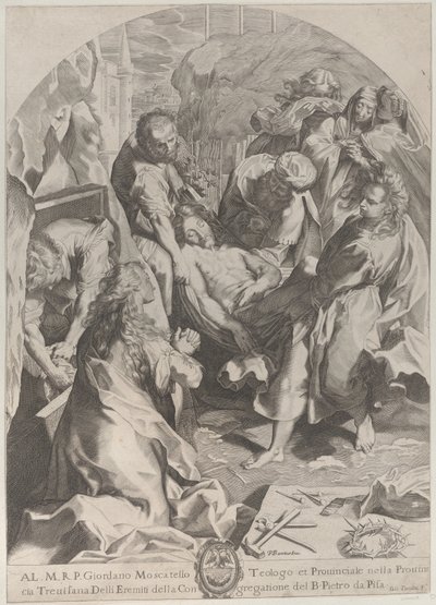 The Entombment by Giovanni Temini