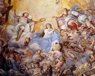 Coronation of the Virgin by Giovanni Tuccari
