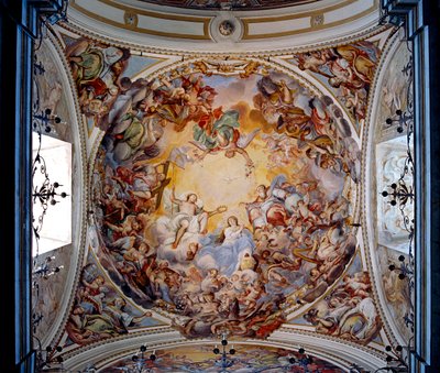 Coronation of the Virgin by Giovanni Tuccari