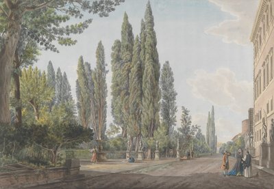Villa Montalto Negroni by Giovanni Volpato, Louis Ducros
