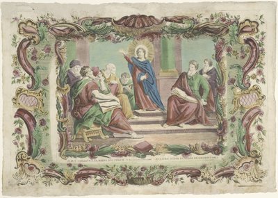 Christ Among the Doctors by Giovanni Volpato (possibly)