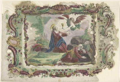 Christ in the Garden of Gethsemane by Giovanni Volpato