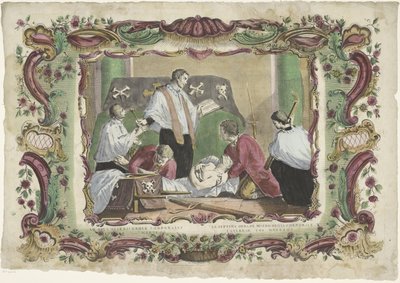 Burying the Dead (The Spiritual Works of Mercy) by Giovanni Volpato