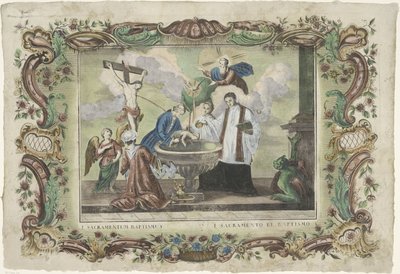The Sacrament of Baptism by Giovanni Volpato