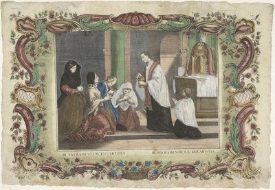 The Sacrament of the Eucharist (series title: The Seven Sacraments) by Giovanni Volpato