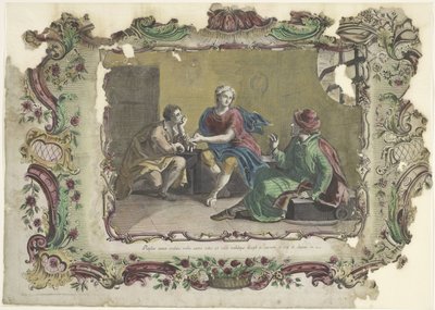 Joseph in Prison by Giovanni Volpato