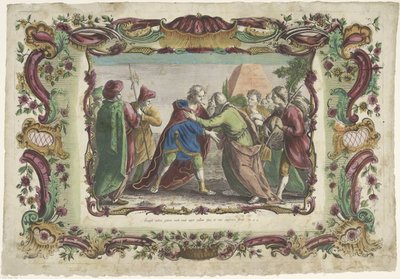 Joseph Meets His Father in Goshen The Life of Joseph (series title) by Giovanni Volpato