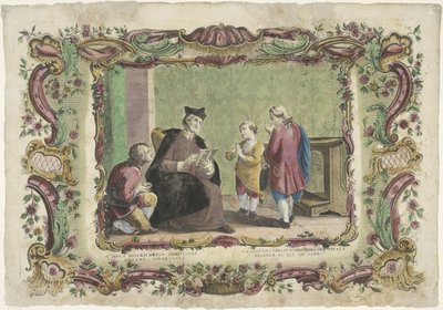 Teaching the Ignorant (II opus misericordiae spiritualis, La segunda obra de misericordia spiritual, The Spiritual Works of Mercy) by Giovanni Volpato
