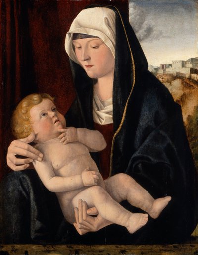 Madonna and Child by Giovanni Workshop of Bellini