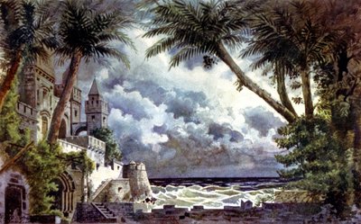 Othello, set design, c.1920-30 by Giovanni Zuccarelli