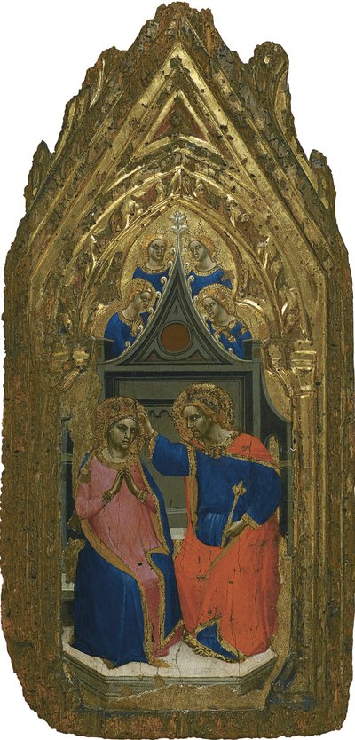 The Coronation of the Virgin with Four Angels by Giovanni da Bologna