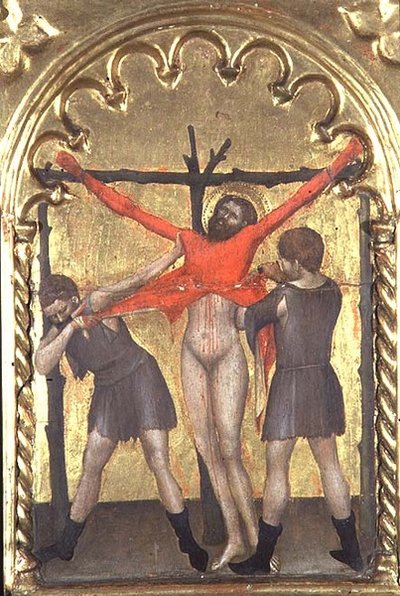 Christ on the Cross (detail) by Giovanni da Milano