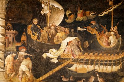 Departure of Magi, scene from Journey of Magi cycle, c.1420 by Giovanni da Modena