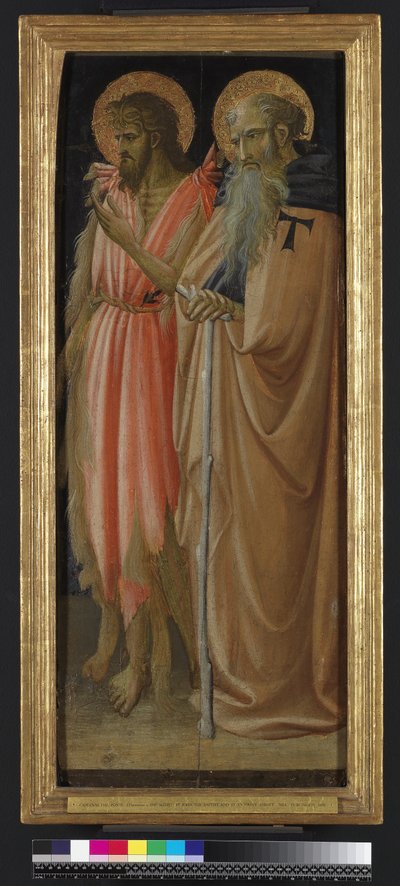 St John the Baptist and St Anthony Abbot by Giovanni dal Ponte