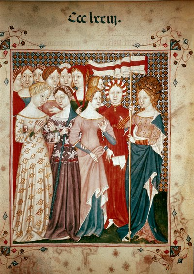The Breton Princess St. Ursula by Giovanni di Benedetto da Como