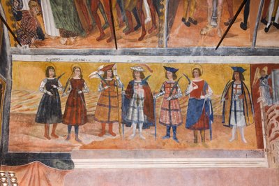 The Local Holy Knights (the Seven Martyrs of the Theban Legion) by Giovanni di Cherasco Botoneri