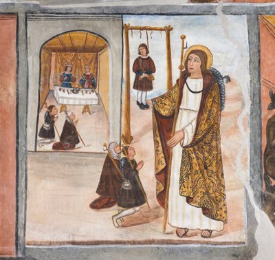 The Miracle of Saint James in Santo Domingo de la Calzada by Giovanni di Cherasco Botoneri