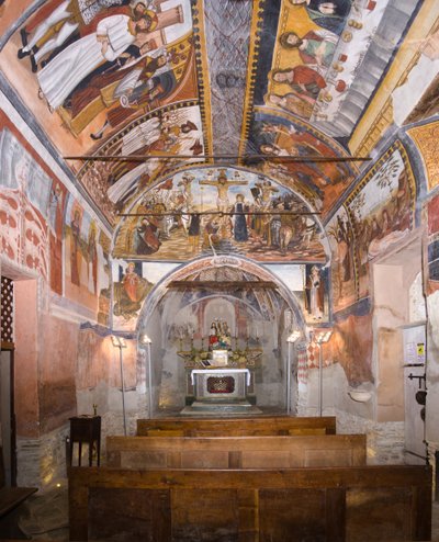 The apse of the original Alamandi or Allemandi Chapel by Giovanni di Cherasco Botoneri