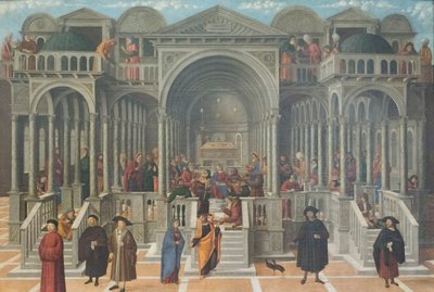The Dispute in the Temple of Jesus Among the Doctors by Giovanni di Niccolo Mansueti