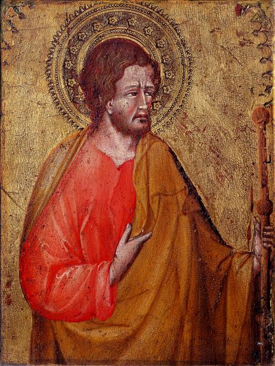 Representation of Saint James the Pilgrim by Giovanni di Paolo