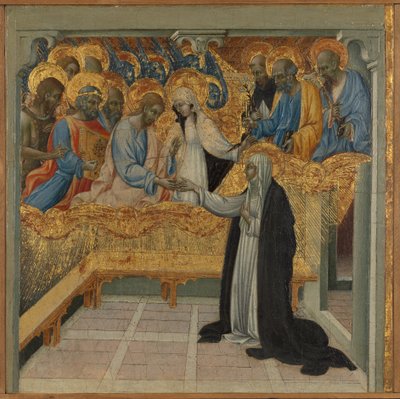 The Mystic Marriage of Saint Catherine of Siena by Giovanni di Paolo