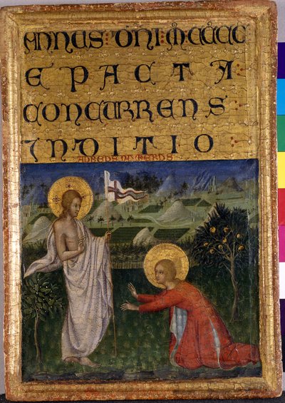 Noli Me Tangere by Giovanni di Paolo di Grazia