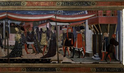 Frontal from the Adimari Cassone (detail) by Giovanni di Ser Giovanni Scheggia