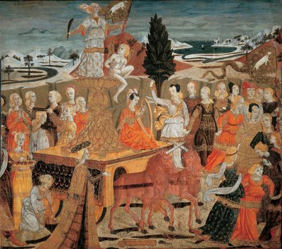 The Triumph of Chastity by Giovanni di Ser Giovanni Scheggia