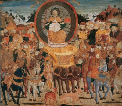 The Triumph of Fame by Giovanni di Ser Giovanni Scheggia