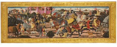 The Slaying of Goliath, from the Front of a Cassone by Giovanni di Ser Giovanni Scheggia
