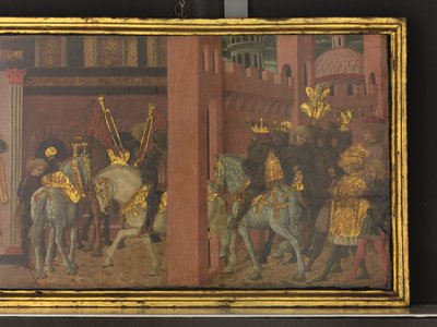 The Story of Trajan and the Widow (detail) by Giovanni di Ser Giovanni Scheggia