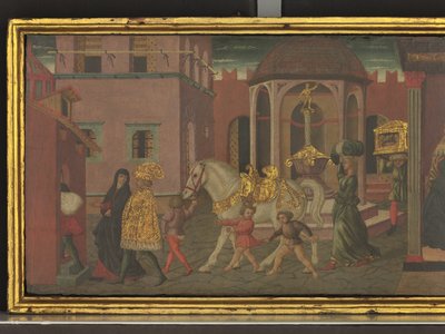 The Story of Trajan and the Widow (detail), c.1450 by Giovanni di Ser Giovanni Scheggia