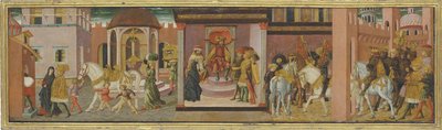 The Story of Trajan and the Widow by Giovanni di Ser Giovanni Scheggia