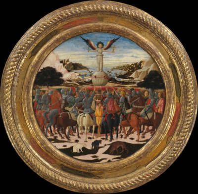 Triumph of Fame, a birth salver of Lorenzo the Magnificent by Giovanni di Ser Giovanni Scheggia