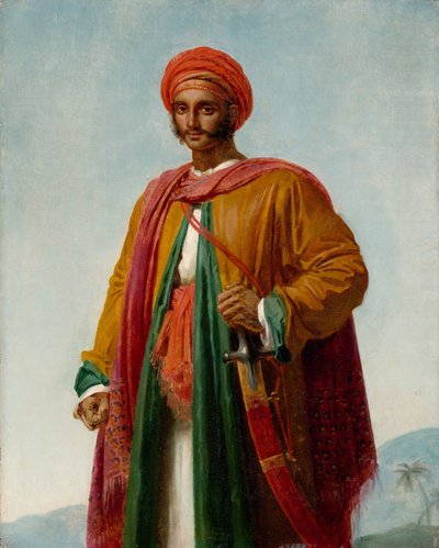 Study for Portrait of an Indian, ca. 1807 by Girodet de Roucy Trioson