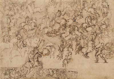 Battle Scene by Girolamo Genga