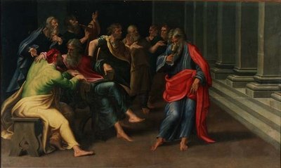 St. John Drinking from the Poisoned Chalice by Girolamo Mazzola Bedoli