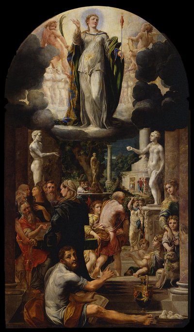 The Immaculate Conception of the Virgin by Girolamo Mazzola Bedoli
